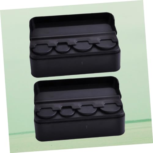 Soporte para Monedas para Carro 2 Piezas Negro miniatura 7