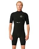 Rip Curl E-Bomb Zip Free 2mm SS Springsuit 0090-Black24 M