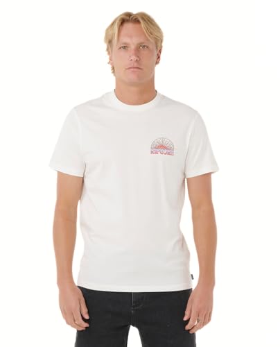 Rip Curl Men's Graphic Short Sleeve Crew Neck T-Shirt, Standard Fit