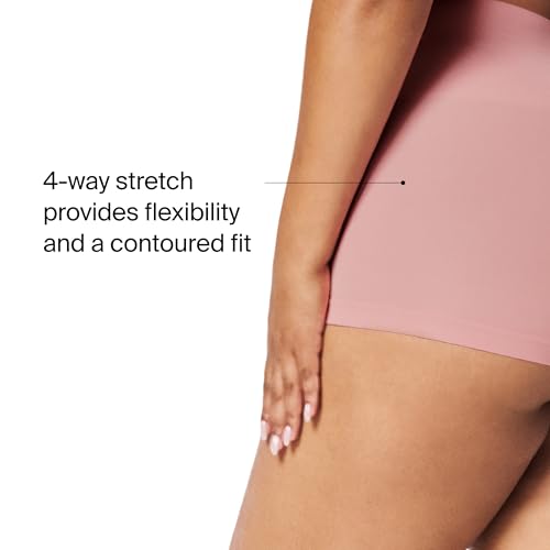 Image of SPANX SPANXshape ExtraOrdinary Boyshort - Sculpting Compression - Women's Shapewear Underwear - Recycled Nylon Fabric Blend
