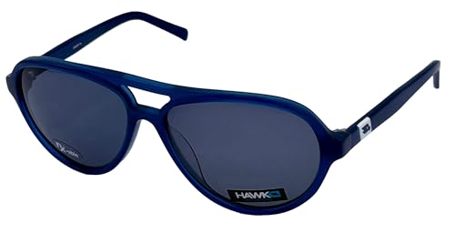 Mens Navy Plastic Aviator Rxable Sunglass Smoke Lens 2002 2