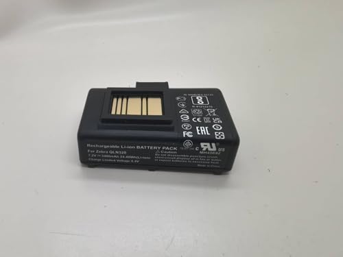 LINGFEI BATTERY 3400mAh Replacement Batteries for Zebra Printer ZQ520 ZQ521 QLN320 QLN220 QLn220HC ZR628 ZR638 ZR658 ZR668 ZQ610 ZQ620 ZQ500 ZQ510 QLn320HC 25.16Wh