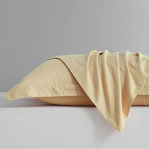 Flxxie Microfiber Standard Pillow Shams Set Of 2, Fade, Wrinkle And Shrinkage Resistant Soft Pillow Covers With Envelope Closure Euro Sham Covers (Light Taupe, 20X26 Inches) #TOP3