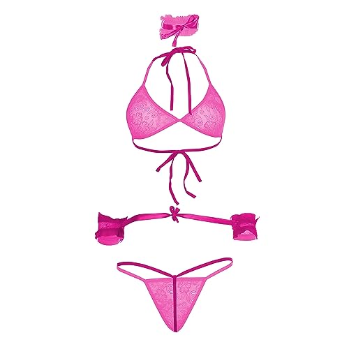 Image of MYZA Women's Lace Lingerie Set /Bikini Set (Pack of 1)