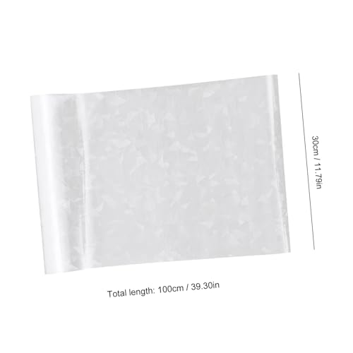Película para ventana opaca blanca de poli cloruro miniatura 2