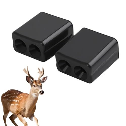 Gkumgwo Wildwarner - 1 Paar Ultraschall Schutzgerät,Hirsch Warnpfeifen Gerät - für Camping, Roadtrips, Autofahren, Wandern, Nachtpendeln, Autobahn und Wildtiere