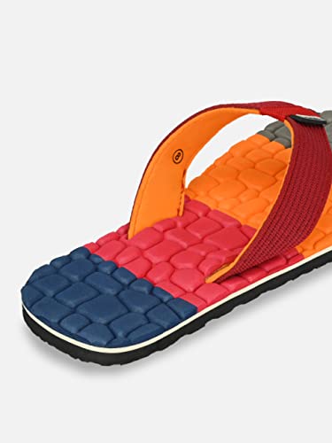 Image of Big Fox Mens Side Stripes Flip Flops /Slippers