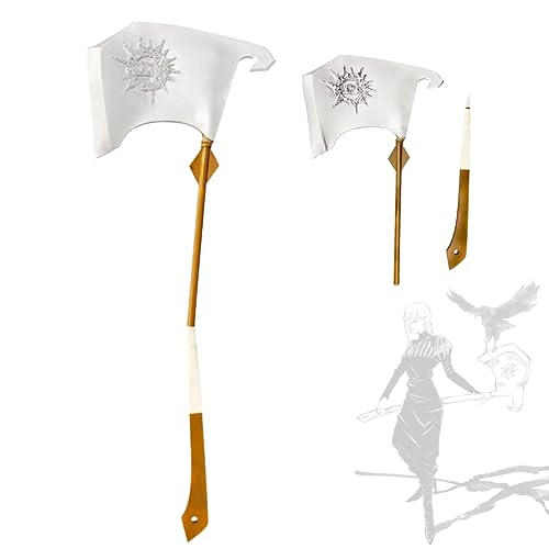 Amazon.co.jp: AQQ 呪術廻戦 武器 冥冥の斧 長柄武器 模造斧 木製武器
