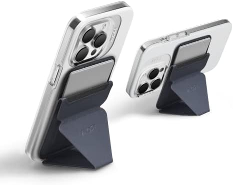 MOFT Snap-On Magnetic Phone Stand Magsafe Compatible Wallet for iPhone 13 / 13 Mini / 13 Pro Max & iPhone 12 Series Enhanced Magnetic Strength, 3 Card Holder