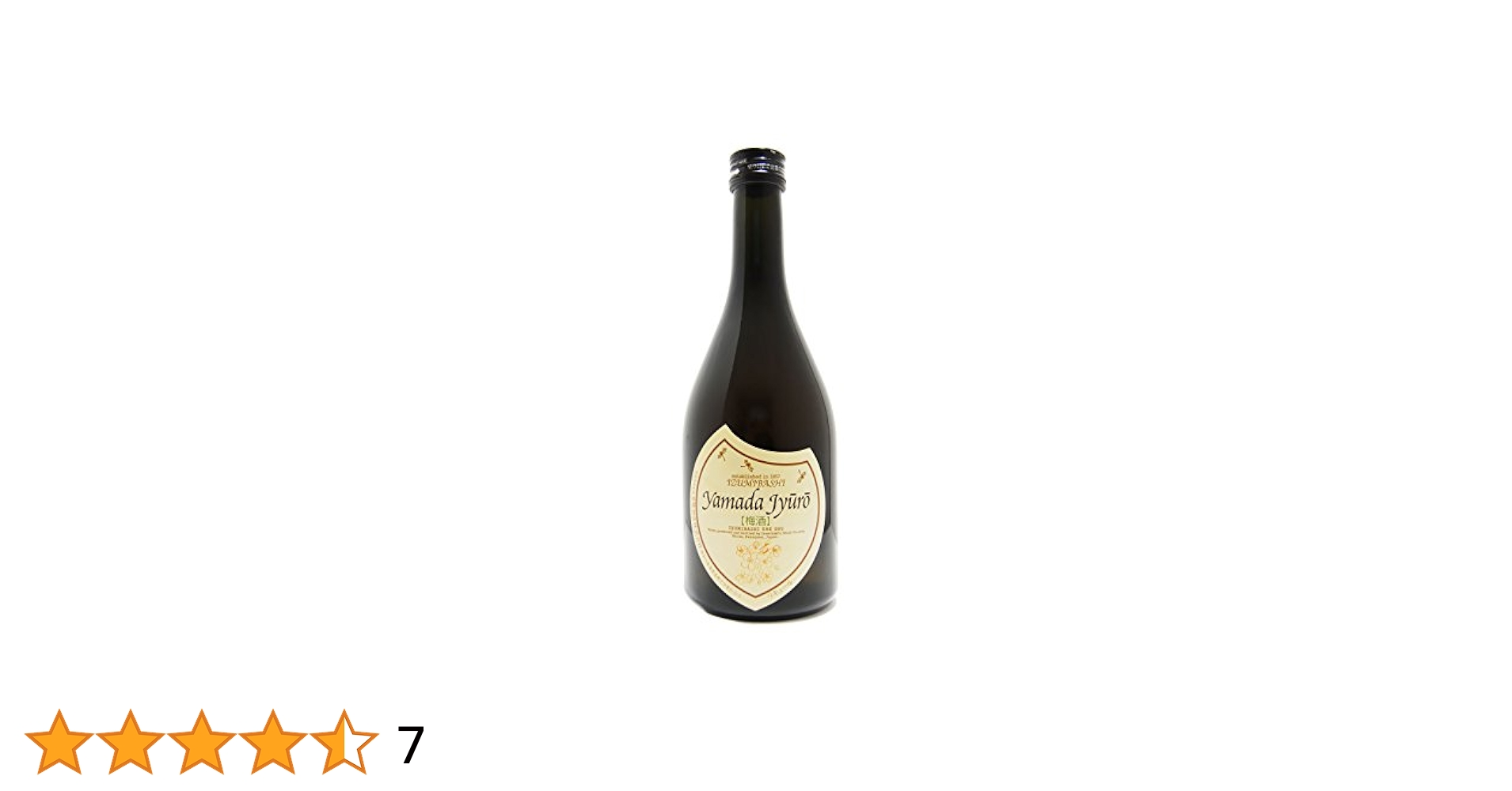 Amazon.co.jp: 【梅酒】いづみ橋 純米梅酒 山田十郎 500ml