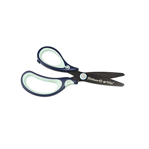Pelikan 803519 Griffix ciseaux ergonomiques l’école pour gauchers Bleu