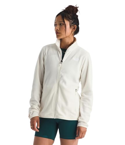The North Face W Glacier Fleece Jacket Chaqueta Polar, White Dune, XL Mujeres