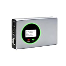 Full NDI Encoder Decoder,1080P@60 HDMI to Full NDI Video Converter with HDMI Loopout, Tally Light PTZ Control for Live Streaming, TV Programme Video Production Broadcasting Silver