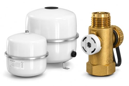 Vase d'expansion Flamco 12L 1.5 bar avec raccord Flexfast auto-obturant anti-fuite