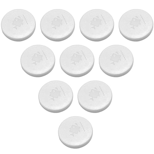 Image of Aquarium Choice 10 pcs 0.95 Inch Waterproof Magnet Coal Reef frag Base Coral fragging Kits(10pcs Magnetic Coral Base)