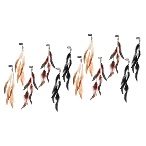 Extensiones de Cabello con Penacho y Accesorios para el Cabello de Mujer 5