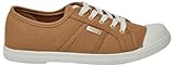 Les Tropeziennes par M. Belarbi Femme CLORUNI Chaussures Detente Tennis Lacet, Camel, 36