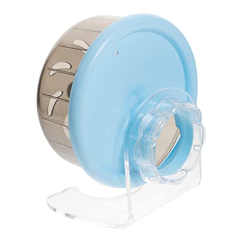 ORFOFE Compact Rat Wheel Decorative Hedgehog Wheel Ultra-Quiet for Pet Exercise