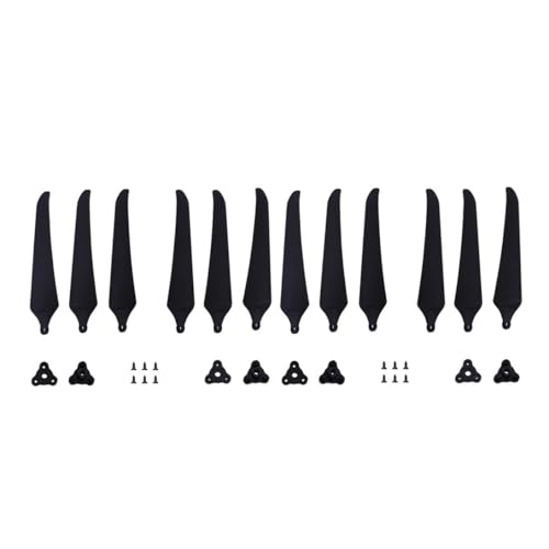 Hélices pliables nylon anti-vibration pour drone long range 7036F 8041F