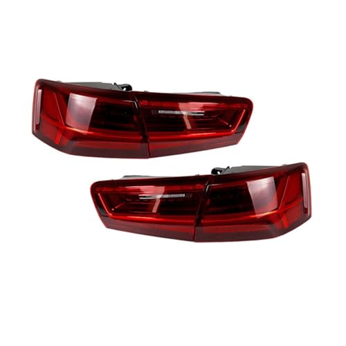 �ƌ݊��������� Audi A6 C7 Sedan 2012-2015 �e�[�����C�g�A�Z���u�� �A�b�v�O���[�h���ꂽ�e�[�������v�u���[�L�X�g�b�v�^�[���V�O�i�������v�̎ԗpLED�e�[�����C�g