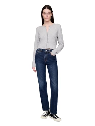 GAP Women's High Rise Straight Fit Denim Jeans