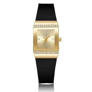 CIVO Dameshorloge eenvoudig polshorloge dames unisex kwartshorloge bamboe knoop siliconen armband horloges dames cijfers analoog horloge kwartshorloge jurken horloge voor vrouwen heren