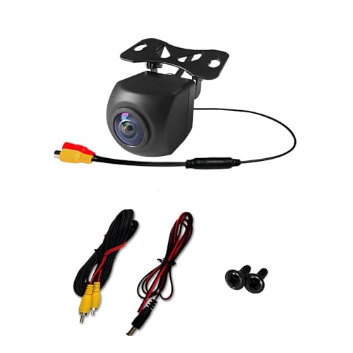 Image of Backup Camera 4 Pin Universal Rear Camera for Car Waterproof Viewing Angle 720 /1080P Changeable 2.5mm Jack Camera License Plate View Camera