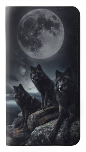 Housse Samsung Galaxy A57 Black Wolf Full Moon, l'étui idéal pour vos sorties