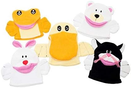 TalkTools Marionetas de terapia del habla surtidas (paquete de 5)