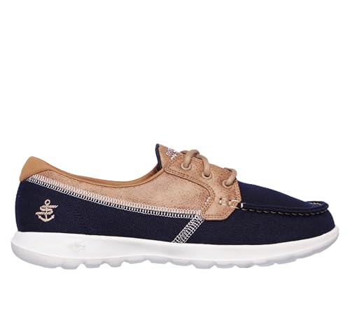 Image of Skechers Women's On-the-go Walk Lite - Coral Boat Shoe