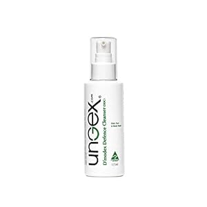 Ungex | Demodex Defense Cleanser | Gezichtswas voor acne rosacea, ontsteking huidmijt | DDC