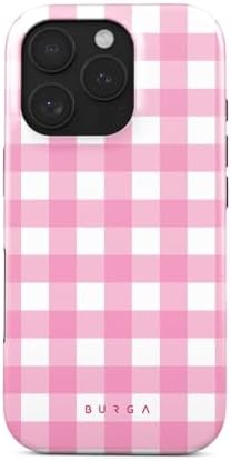 BURGA Unisex Phone Case for iPhone 17 ProMax Dual-Layer Hybrid Design with Shock-Absorbing TPU & Durable Exterior, Scratch-Resistant Finish and Raised Bezel Edge for Screen Protection & Daily Use