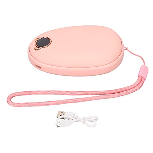 Aquecedor USB de Bolso Portátil, Ajuste de Temperatura de 3 Níveis 2 Em 1 Aquecedor de Mão Elétrico