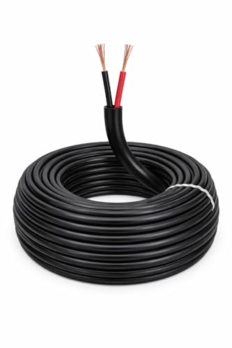Image of BUNDE 2 Core 1.5 sq mm Copper Flexible Wire | Heavy Duty PVC Insulated Electrical Cable | High Conductivity Multi-Strand Wire for Home Wiring, Inverter, Appliances (30 METERS)