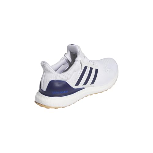 adidas Men's Ultraboost 1.0, White/Dark Blue/Gum, 73