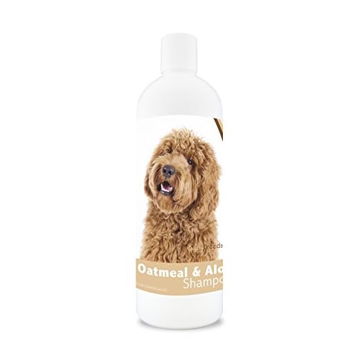 Healthy Breeds Labradoodle Oatmeal Shampoo with Aloe 16 oz