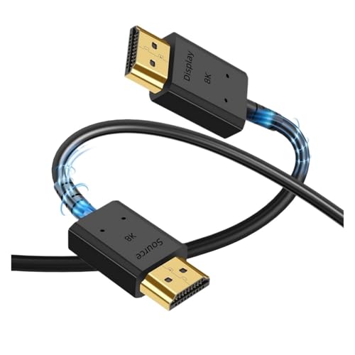 8K 60hz HDMI Fiber Optic Cable High Speed 48Gbps Gold Plated Plug HDR ARC HDCP2.3 3m 5m 8m 10m 15m 20m 25m 30m For HDTV XBOX PS5.(5m)