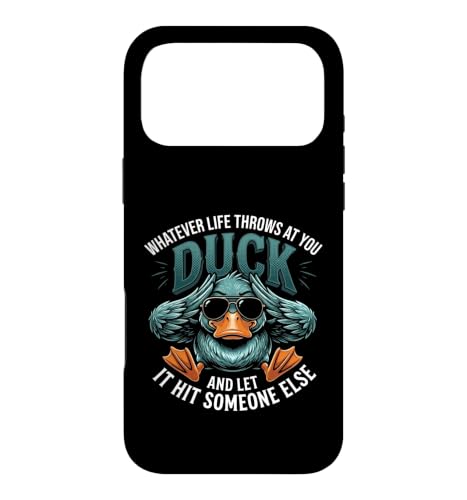 Whatever Life Throws At You Duck Humor Funny Duck Sarcastic �X�}�z�P�[�X iPhone 17 Pro Max �p