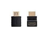 ADAPTADOR ACODADO: Ahorra espacio al conectar dispositivos HDMI en lugares angostos de forma eficiente y práctica*