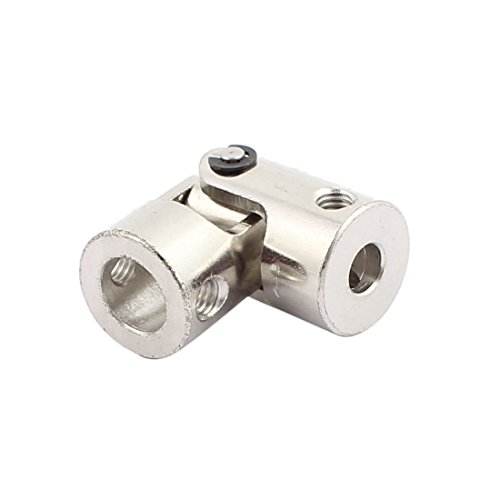 Image of uxcell 5mm to 8mm Inner Dia Rotatable Universal Steering Shaft U Joint Coupler