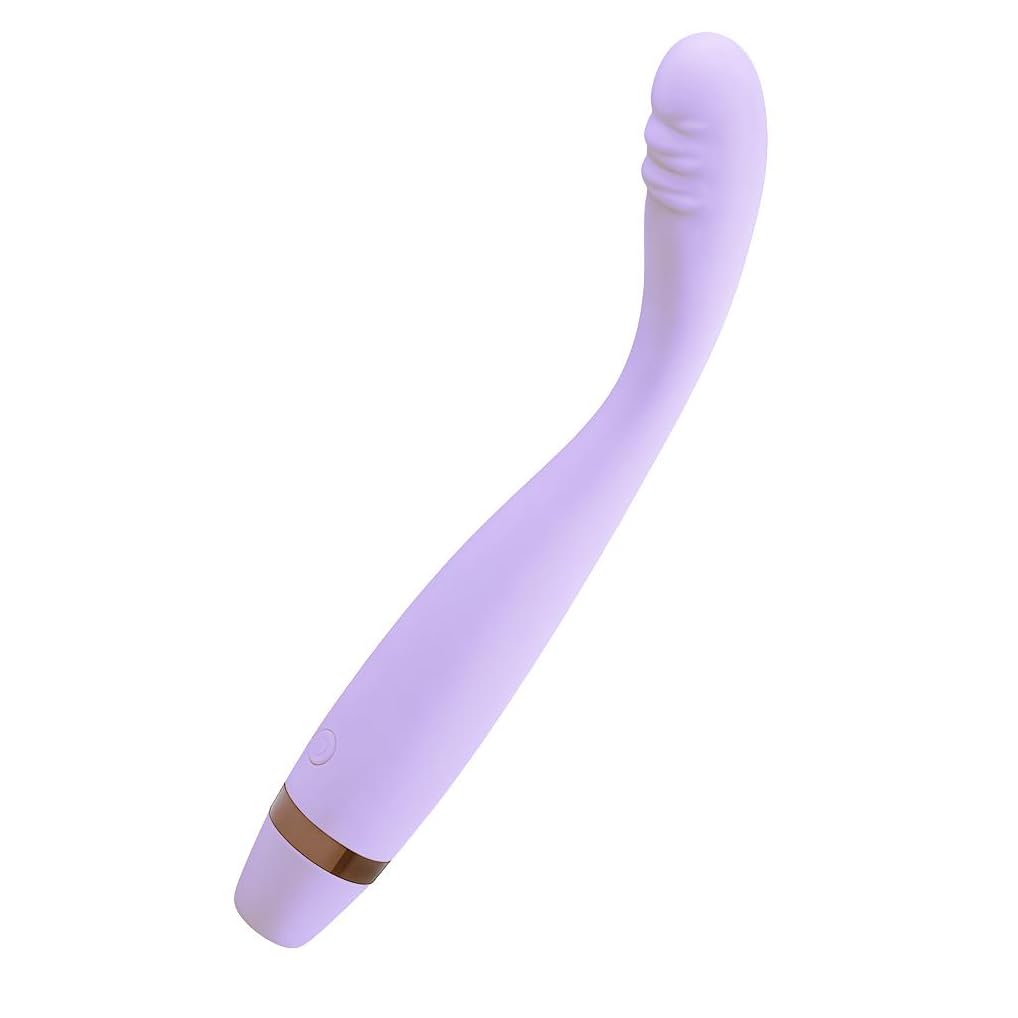 Zyllion Groove Rechargeable Full Body Massager – Wireless Handheld Body Pain Relief Machine with Medical Grade Silicone & 10 Vibration Patterns (PURPLE)-image-8