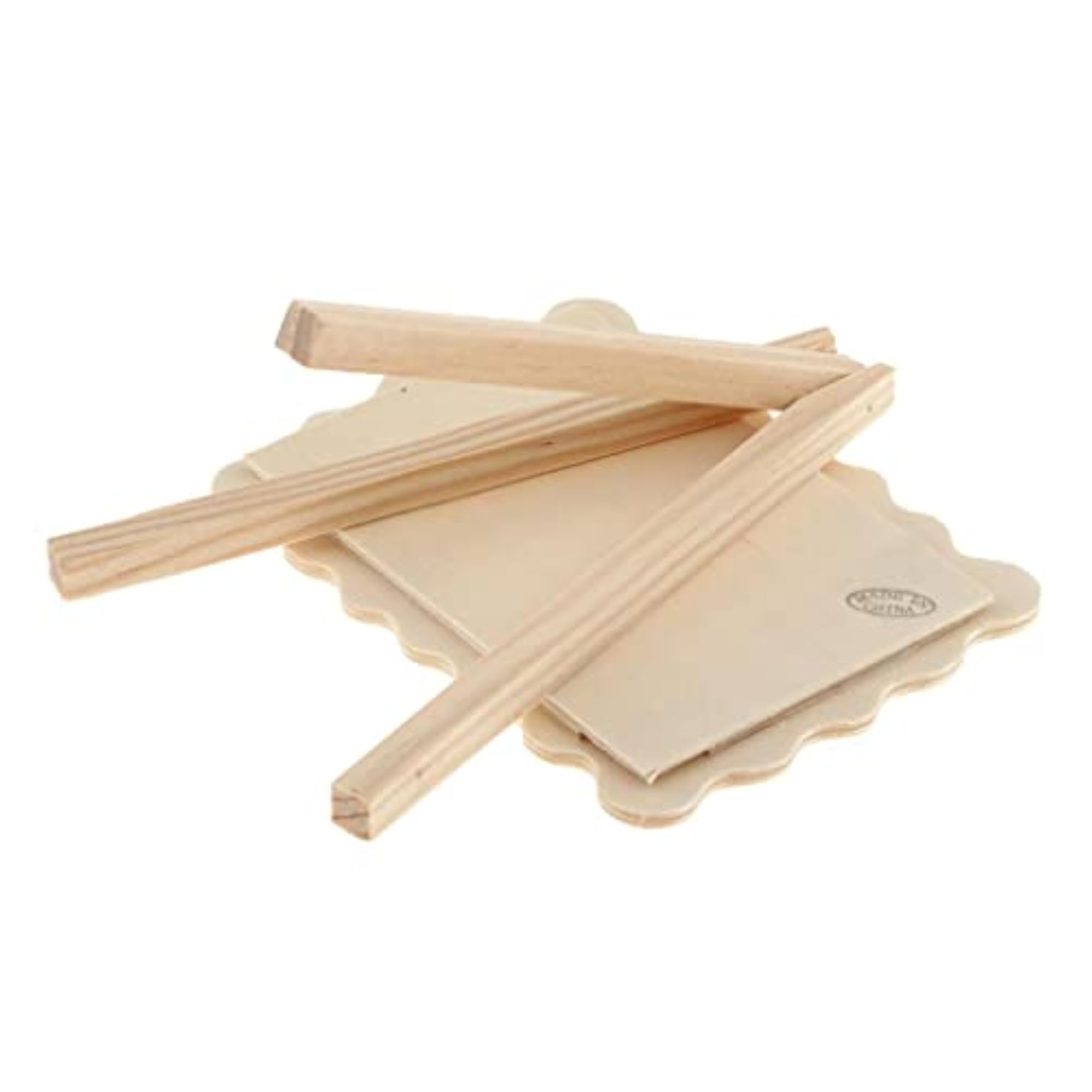 2 Unfinished Wood Photo Frames for Kids DIY Craft