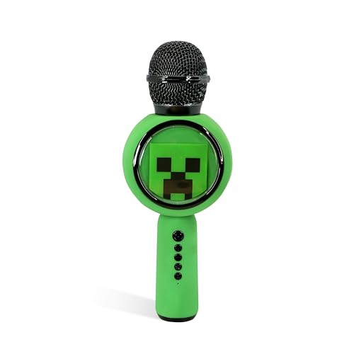 Microphone karaoké Minecraft sans fil pour chanter sans fil encombrant - 4