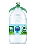 Aquarel Natürliches Mineralwasser, 8 Liter Flasche, 3er Pack, Erfrischungsgetränk in PETE Kunststoff, 1980ml Gesamtvolumen