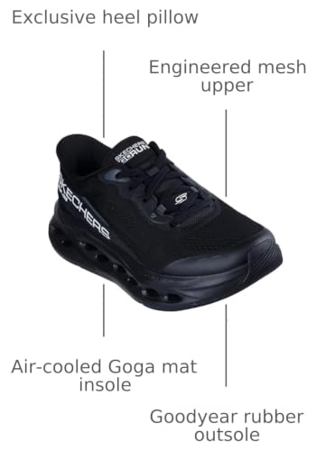 Image of Skechers Men's Max Cushioning Glide Step Advert Hands Free Slip-ins