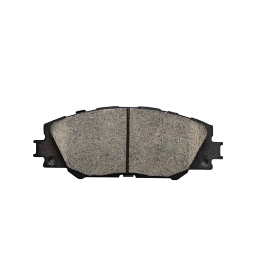 Image of Detroit Axle - 4pc Front Brake Pads for Toyota RAV4 [w /3rd Row Seating] Matrix Mirai Corolla iM Pontiac Vibe Scion tC iM, Ceramic Brake Pads w /Hardware Replacement