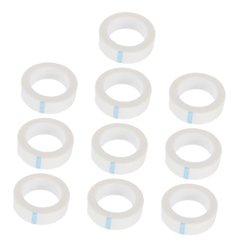 HAPINARY Essential Lash Extension Adhesives 10pcs White Lash Extension Pads Double Sided Tape for Professional Use
