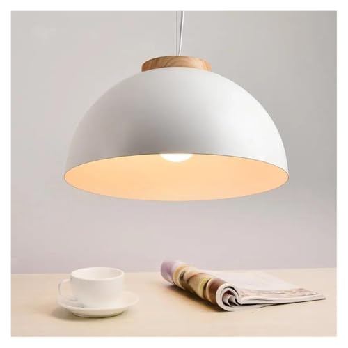 Plafonnier LED en noyer 20x40cm style nordique LWX