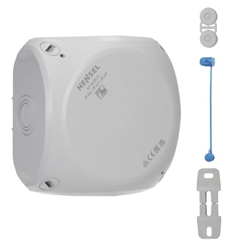 Boîte de dérivation KF 0600 G Hensel avec borne de fixation 6 conducteurs pour mur