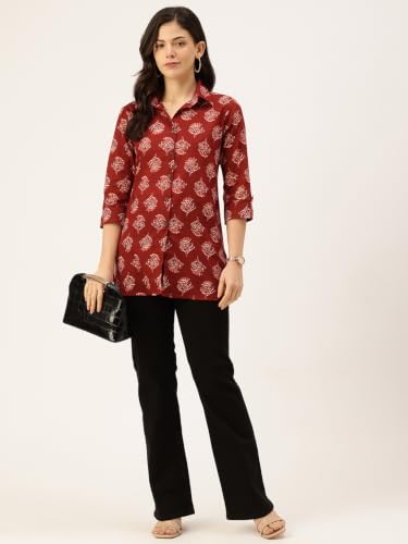 Image of feranoid Versatile Collared Shirt for Women - Elegant & Casual (S-3XL)